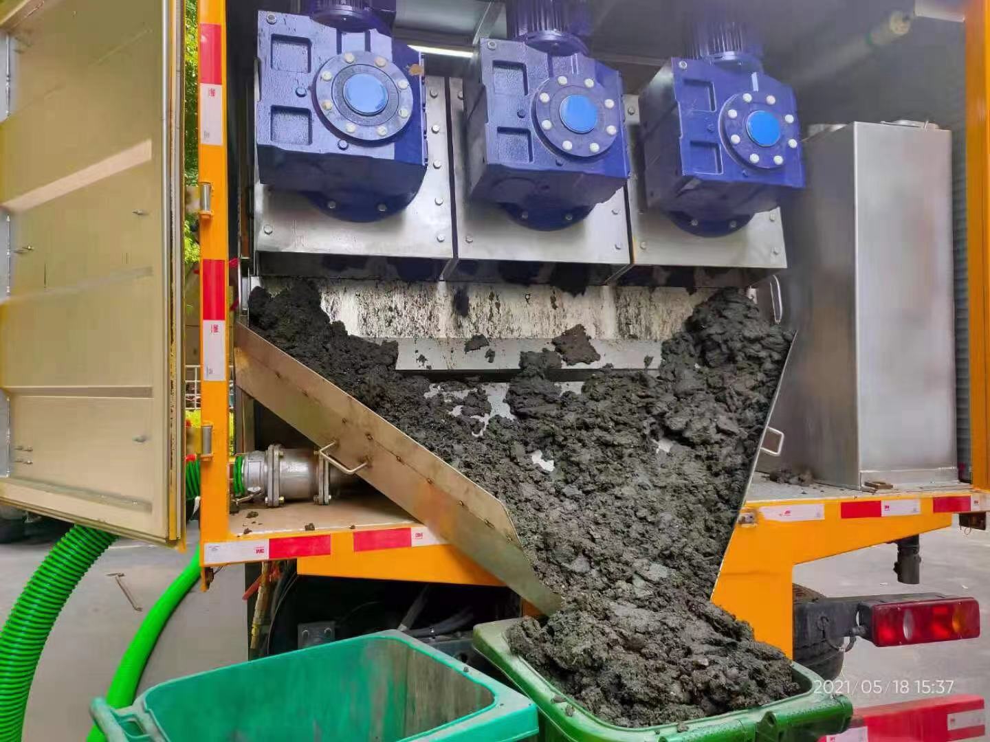 广河化粪池清掏城市维护站-泥浆净化干湿分离处理